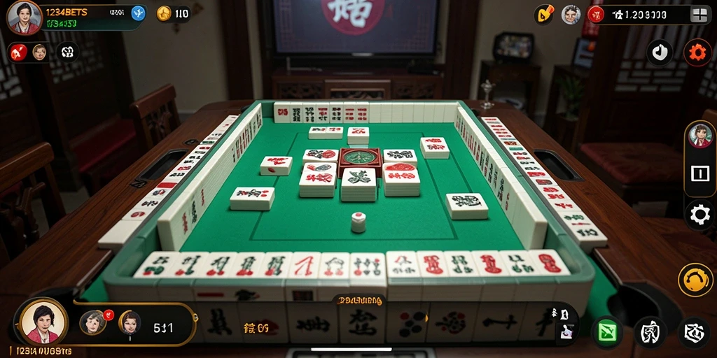 Menampilkan gameplay seru dari 1234BETS, mainkan Mahjong sekarang.