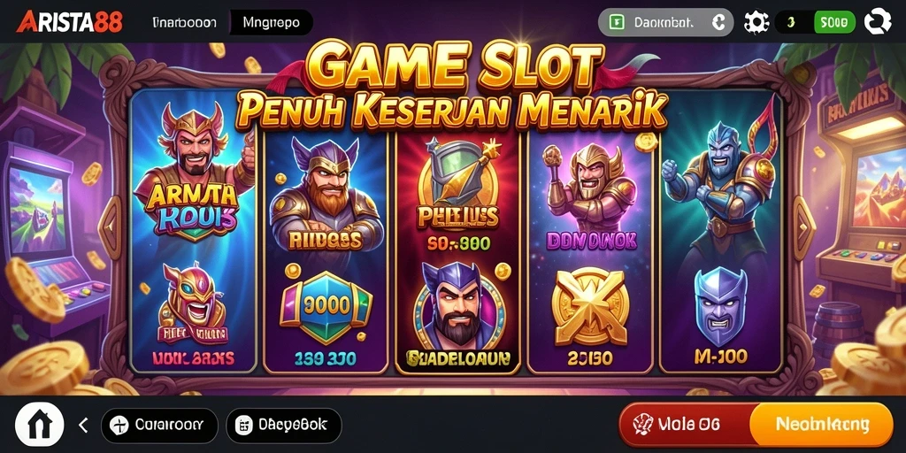 Tampilan menarik dari gameplay Slot ARISTA88 yang menghibur.