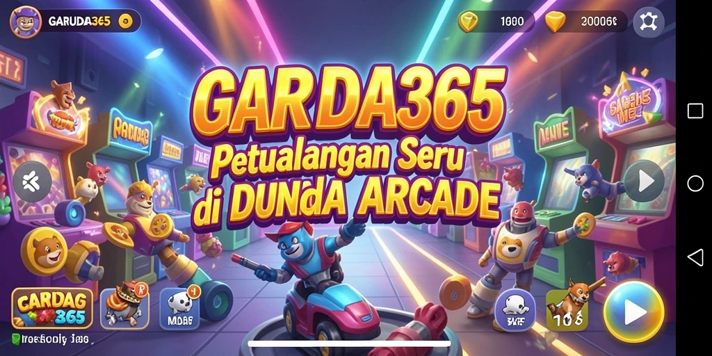 Screenshot menampilkan aksi gameplay seru dalam GARUDA365.