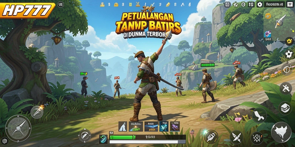 Gameplay memukau di dunia terbuka HP777 yang penuh petualangan.
