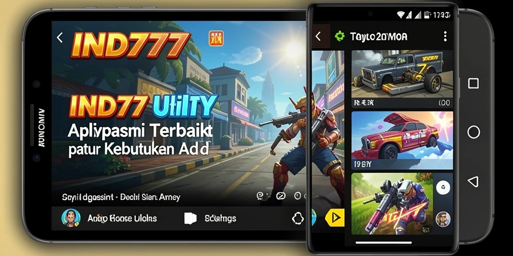 Tampilan screenshot IND777 menunjukkan antarmuka aplikasi yang menarik dan fungsional.