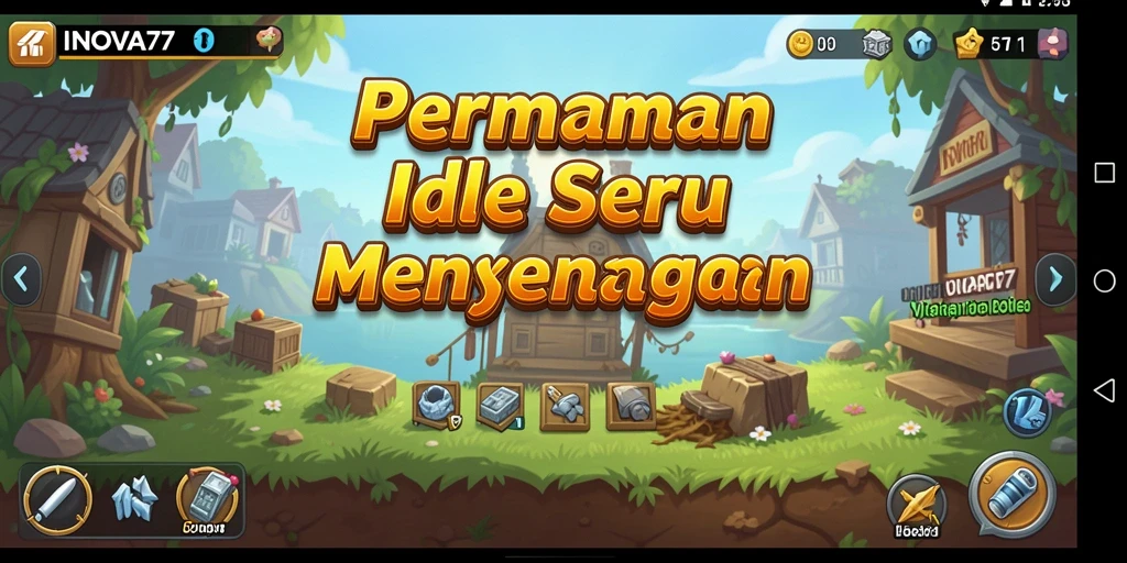 Tangkapan layar menampilkan gameplay menarik dari INOVA77 yang membuat ketagihan.