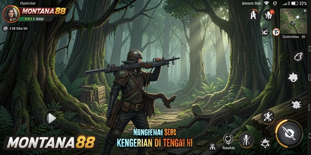 Tampilan gameplay menyeramkan di MONTANA88 yang penuh ketegangan.