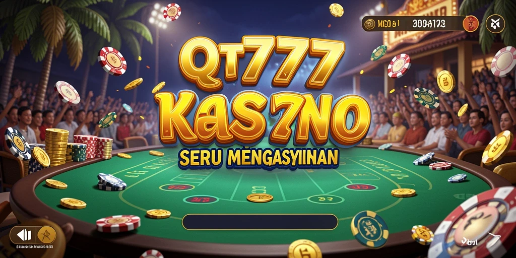 Tangkapan layar menunjukkan gameplay mendebarkan dari QT777 di Kasino.