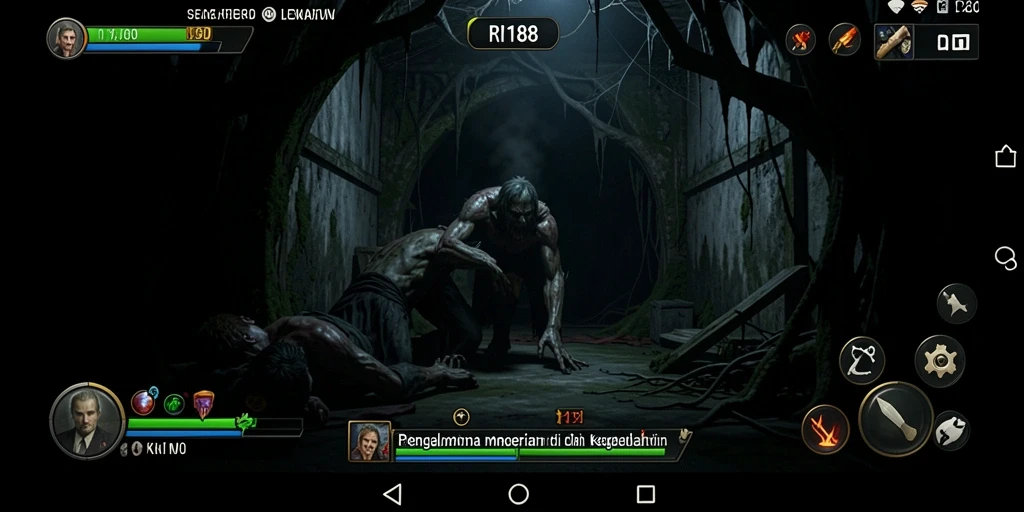 Tampilan gameplay <strong>RI188</strong> yang mencekam dan penuh ketegangan.
