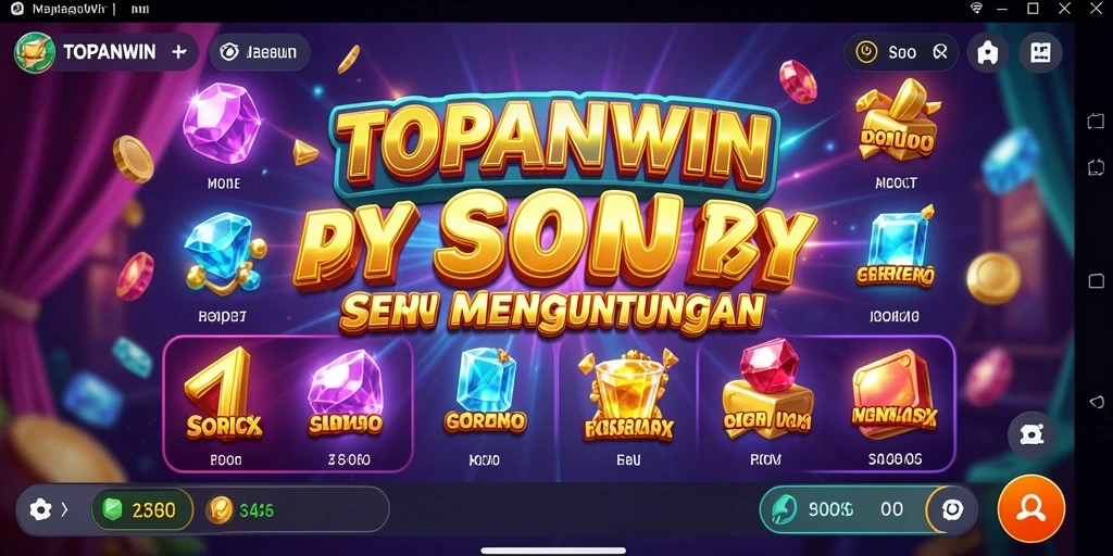 Screenshot gameplay TOPANWIN yang menampilkan keseruan permainan Slot.
